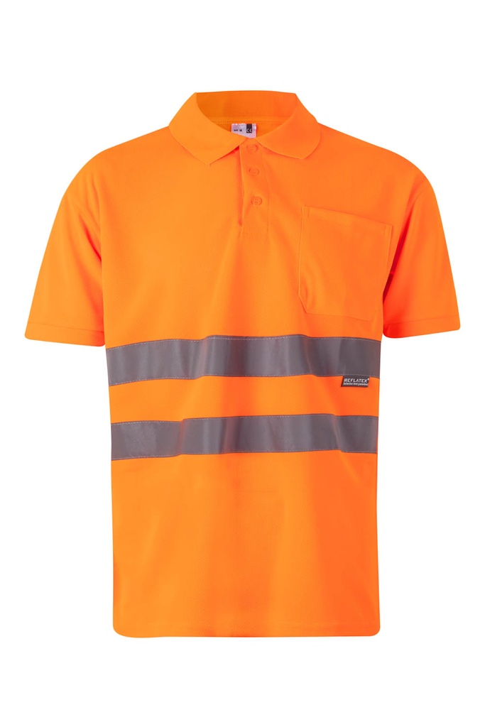 [172_S_19] 172 Polo Mc Av (_S, 19-NARANJA FLÚOR)