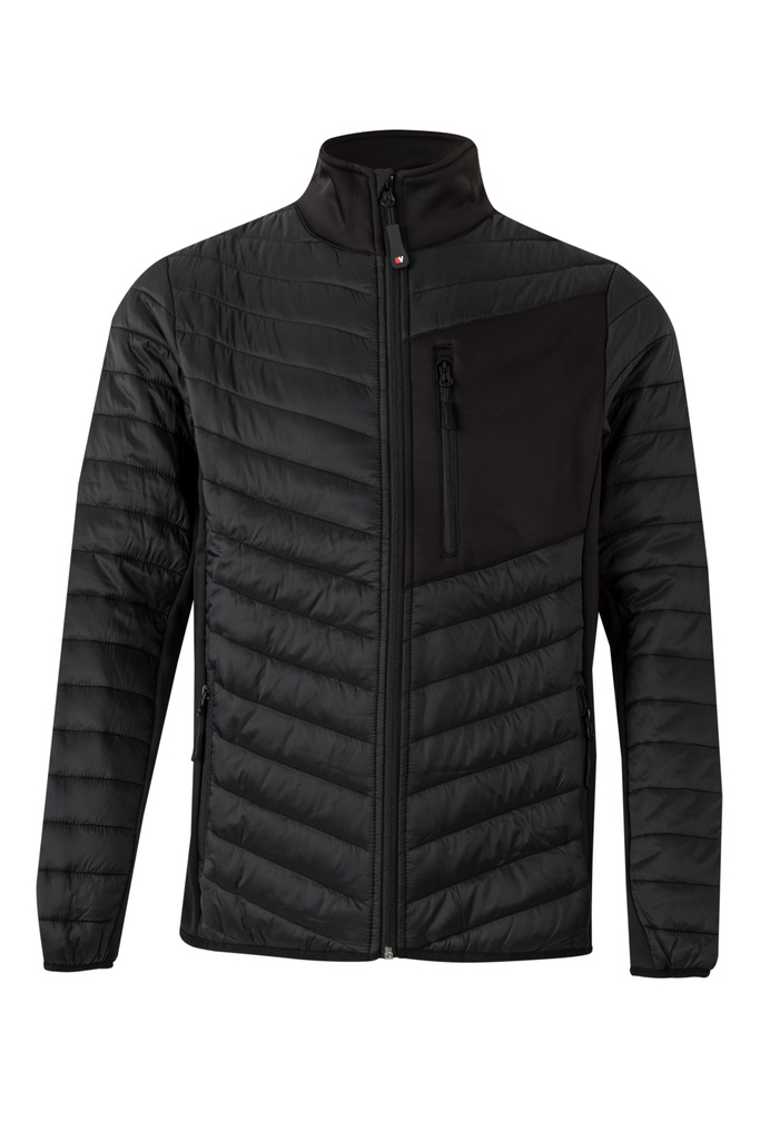 [206009_XS_00/00] 206009 Chaqueta Acolchada Ligera (_XS, 00/00-NEGRO/NEGRO)