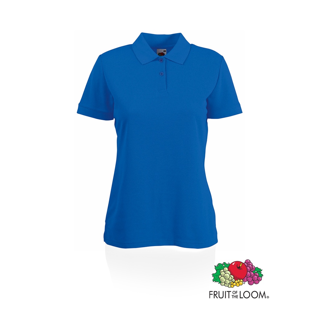 [3248AZULXS] Polo Mujer 65/ 35 (AZUL - AZUL, XS)