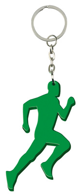 Llavero Aluminio Running