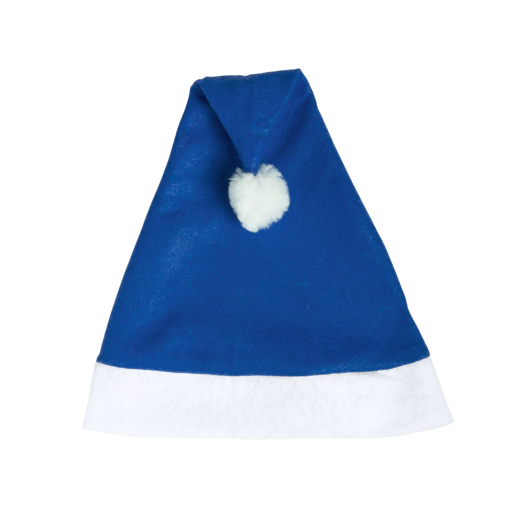 [8622AZULS/T] Gorro Papa Noel (AZUL - AZUL)