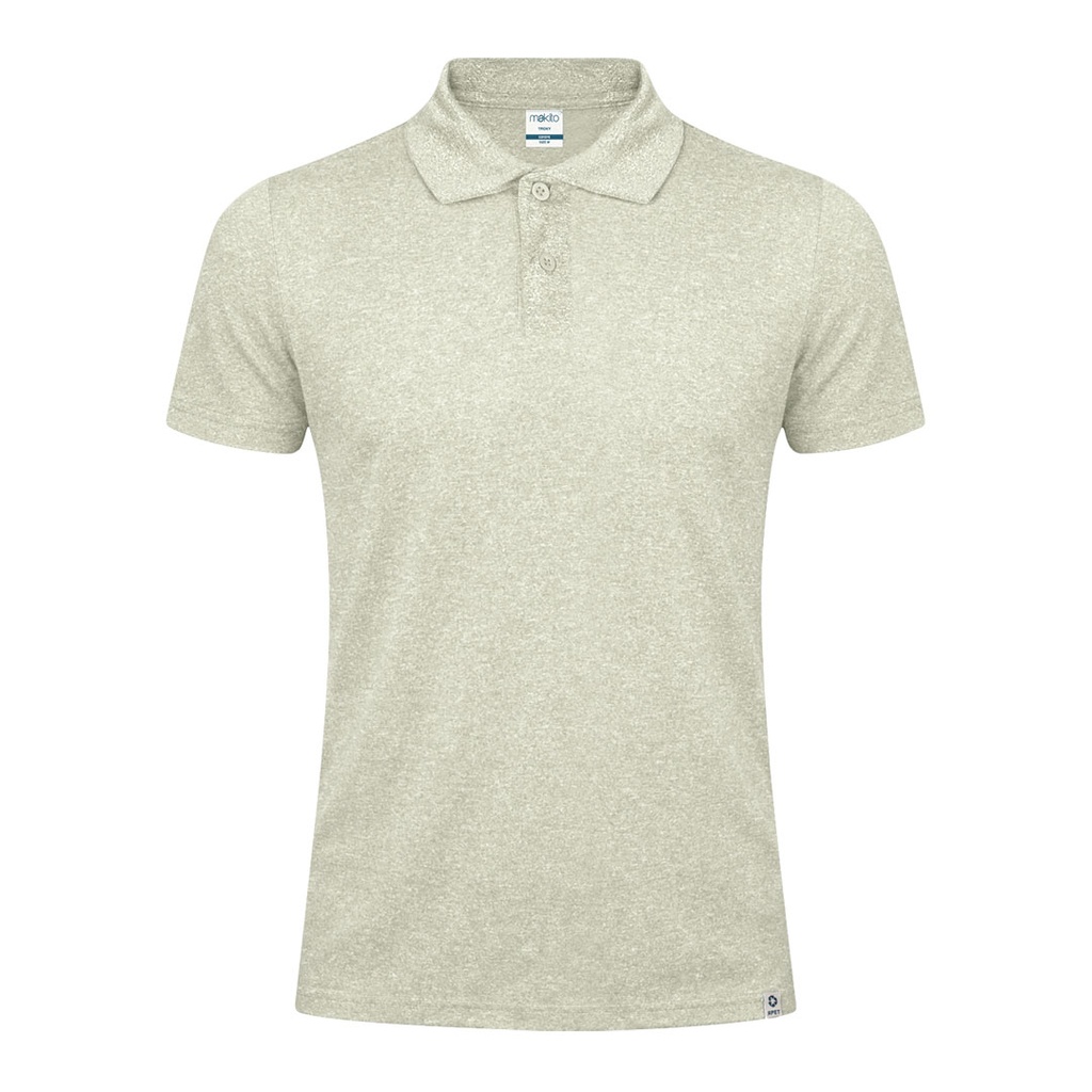 [8007NATUXS] Polo Adulto Troky (NATU - NATURAL, XS)