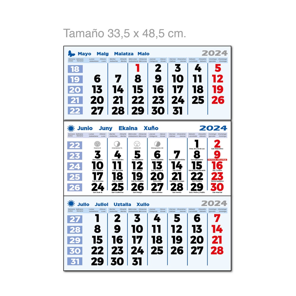 [F11/1N] Faldilla 3 meses vista (Entera, Cat. 1 3 Meses vista (Nacional: Castellano, Catalán, Vasco y Gallego))