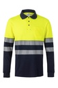 305525 Polo Algodón Bicolor Ml Rs