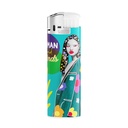Encendedor de capucha cromado BIC® J38