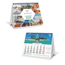 Calendario sobremesa Wire-O alto 16,5 cm. Personalizado.