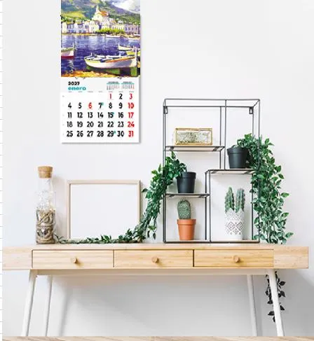Calendario pared 43,5 cm. de edición
