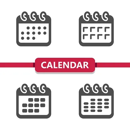 Manipulado calendario pared 33,5 cm